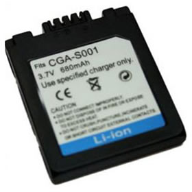 Li-Ionen-Akku Lumix DMC-FX1GC-S für Panasonic Digitalkameras